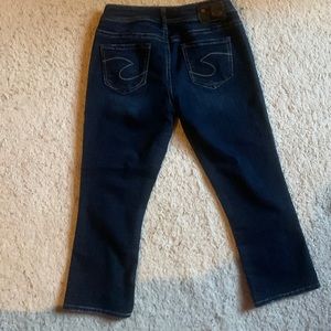 Silver capri size 29